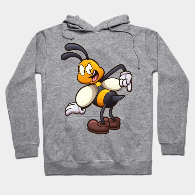 Dangerous Cartoon Bee Hoodie by TheMaskedTooner